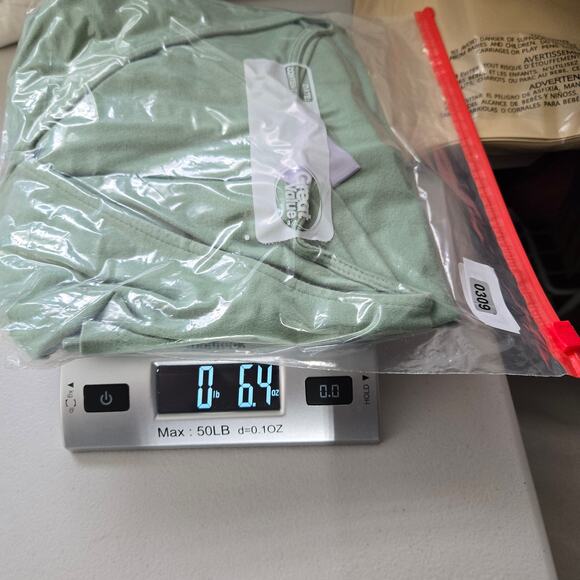 Sage Y2K Babydoll Beaded Top Size MD Forest Fairy Boho Phoebe Buffay 2000s - Picture 8 of 8